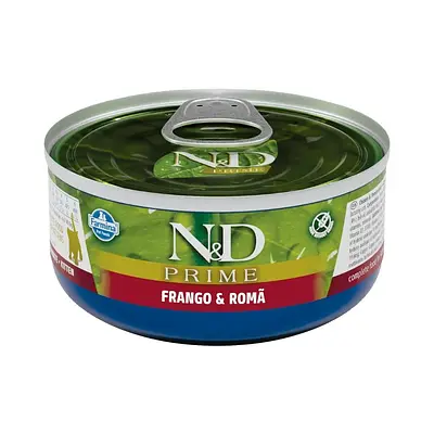 Ração Úmida N&D Prime para Gatos Filhotes Sabor Frango e Romã 70 g