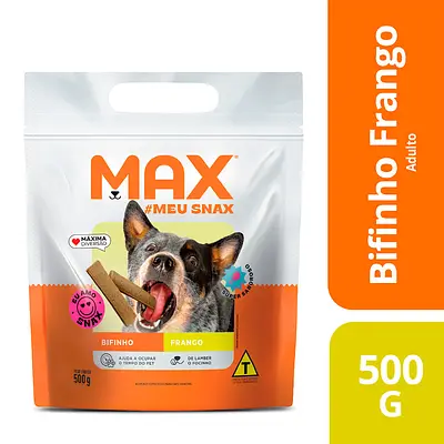 Snack Max Bifinho Frango para Cães Adultos