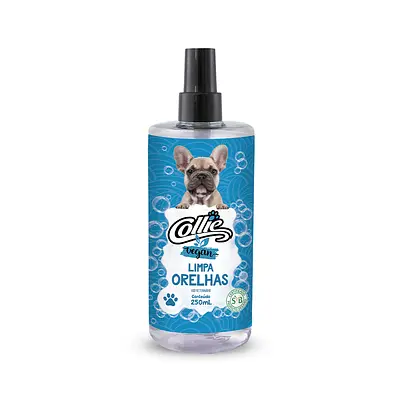 Limpa Orelhas Collie Vegan para Cães e Gatos 250 ml