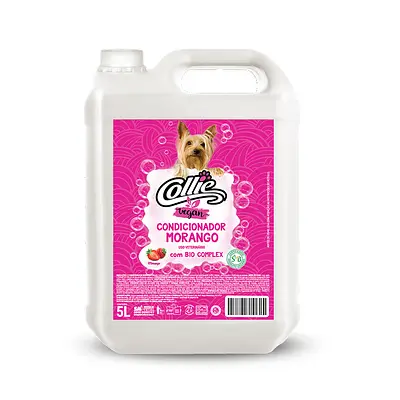 Condicionador Collie Vegan Morango para Cães