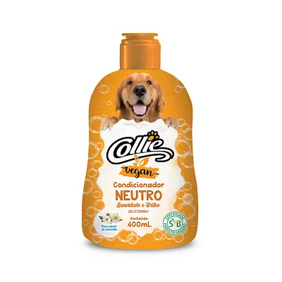 Condicionador Collie Vegan Neutro para Cães 400 ml