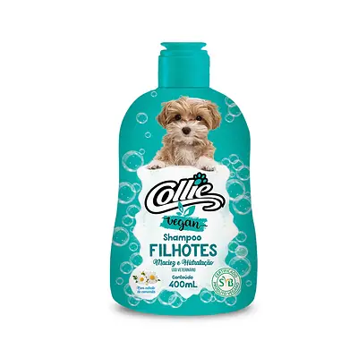 Shampoo Collie Vegan Filhotes para Cães 400 ml