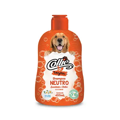 Shampoo Collie Vegan Neutro para Cães 400 ml