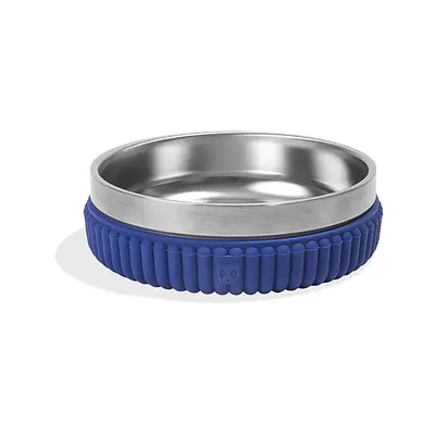 Comedouro Zee.Dog Tuff Pequeno Stripes Blue para Cães