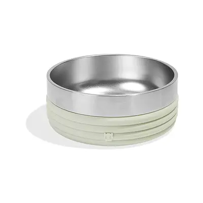 Comedouro Zee.Dog Tuff Médio Rings Sage para Cães