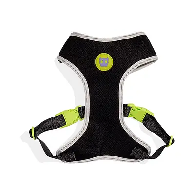 Peitoral Zee.Dog Air Mesh Nox Ajustável para Cães