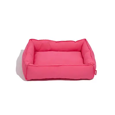 Cama Spike Retangular Rosa para Cães e Gatos