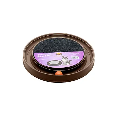 Arranhador Furacão Pet Redondo para Gatos Marrom
