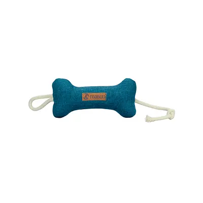 Brinquedo Mabuu Osso com Corda Azul