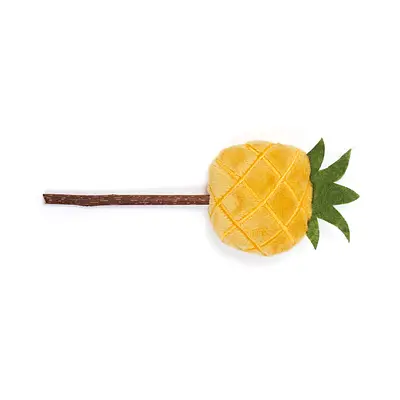 Brinquedo de Pelúcia Oikos Abacaxi com Graveto Matatabi para Gatos