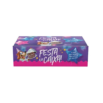 Kit de Snacks Festa na Caixa Petitos para Cães