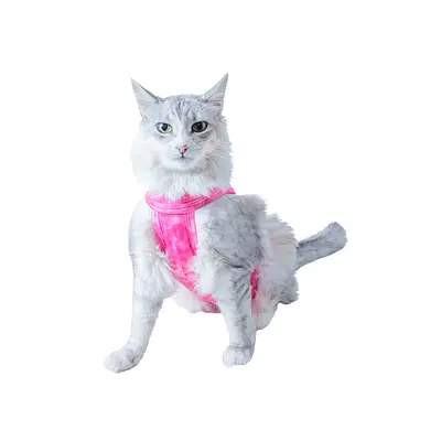 Roupa Pet Med Regata Dry Light Sureme para Gatos Cor Rosa
