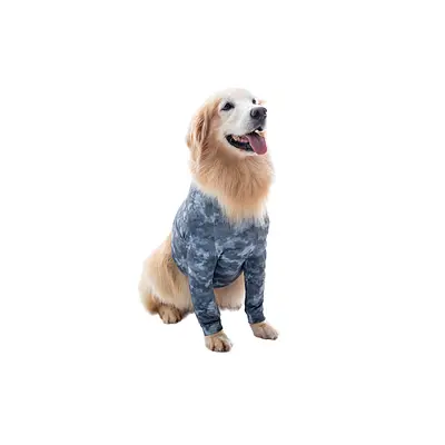 Roupa Pet Med Membros Anteriores e Peito Dry Light Sureme para Cães Cor Cinza