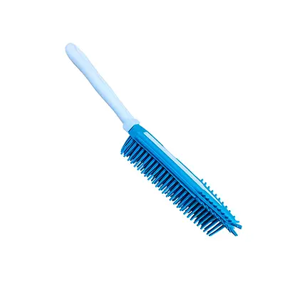 Escova Chalesco Tira Pelos Plus Azul para Cães e Gatos