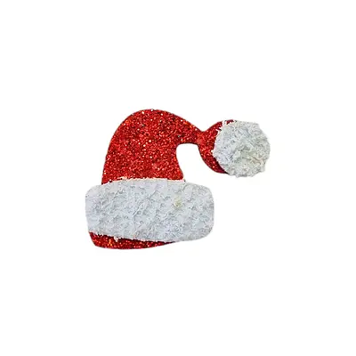 Adesivo Griff Dog Touca do Papai Noel de Natal 4 Unidades - Cores Sortidas
