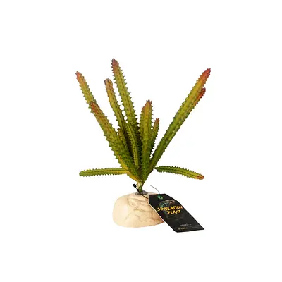 Planta Nomoypet Drosera de Plástico NFF-32 Verde e Bege para Répteis