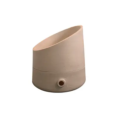 Vaso Decor Brota Copo de Leite Areia