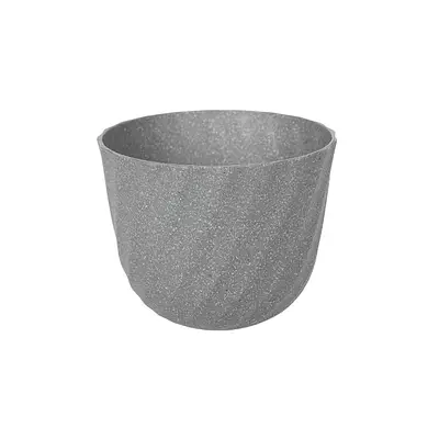 Vaso Evo Tronco Cinza Petra
