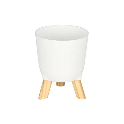 Cachepô All Garden Boho Branco