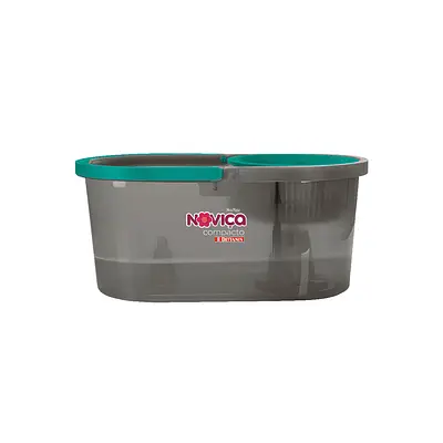 Mop Esfregão com Balde Noviça Compacto 10L