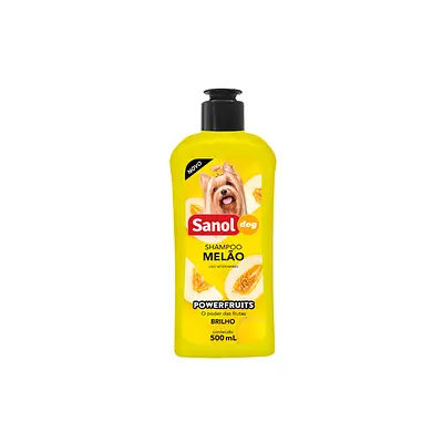 Shampoo Sanol Dog Melão para Cães 500 ml