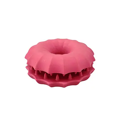 Brinquedo Amicus Fun Toys Donuts Rosa para Cães