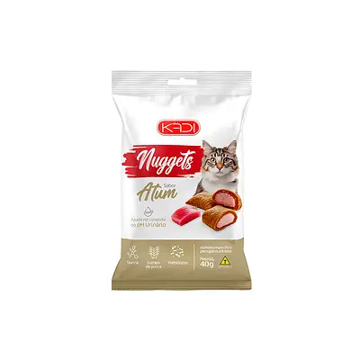 Snack Kadi Nuggets Atum para Gatos 40g