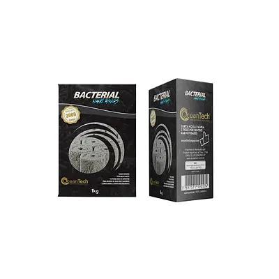 Mídia Biológica Ocean Tech Nano Rings Bacterial 1kg