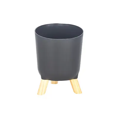 Cachepô All Garden Boho Preto