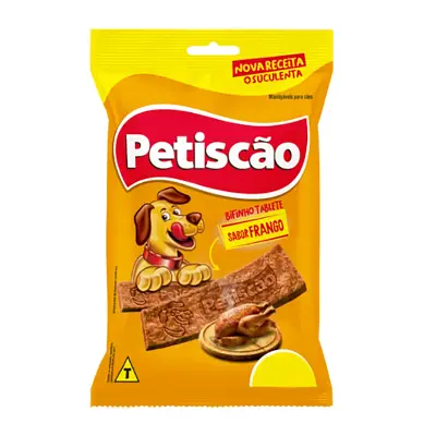 Bifinho Cães Petiscão Tablete Mastigavel Frango 250gr