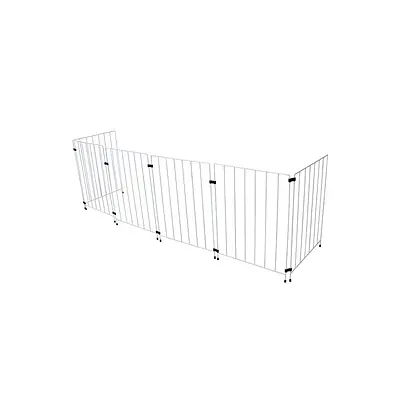 Cercado Qually Metal Armado com 6 Módulos para Cães