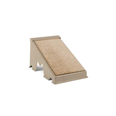 Arranhador de Rampa Plástica Furacão Pet para Gatos Marrom Claro