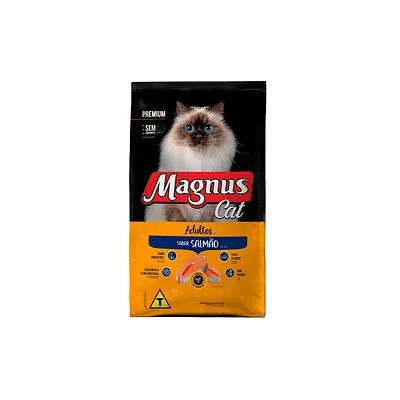 Ração Magnus Sabor Salmão para Gatos Adultos