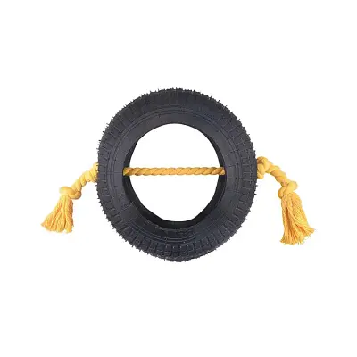 Brinquedo Cães LCM Borracha Pneu Grande Corda