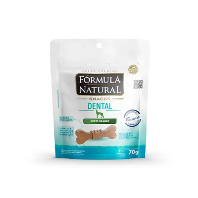 Snack Dental Fórmula Natural Grande para Cães 70g