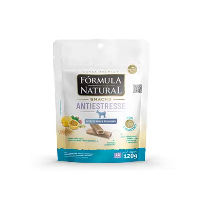 Snack Antiestresse Fórmula Natural Pequeno para Cães 120g