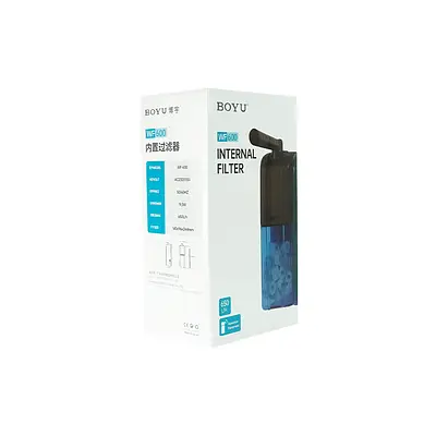 Filtro Interno Boyu WF-600 9,5W para Aquários