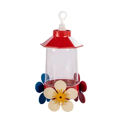 Bebedouro Beija-Flor Anti-Formiga Jel Plast Vermelho 250ml
