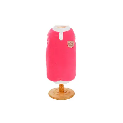 Casaco Bonito pra Cachorro Básico Rosa para Cães