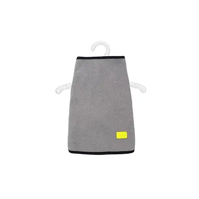 Casaco Urban Fleece com Gola Cinza para Cães e Gatos