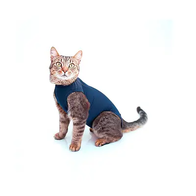 Roupa Pet Med Essential Care Pet Freedom Marinho para Gatos