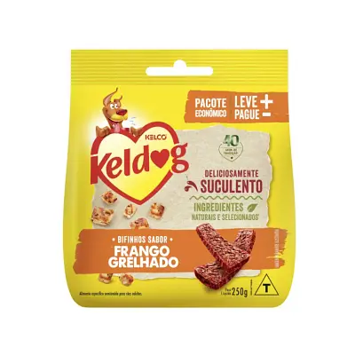 Bifinho Kelco Keldog Criadores Frango Grelhado 250g