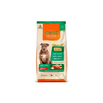 Ração Special Dog Ultralife Performance para Cães Filhotes de Médio e Grande Porte Sabor Carne e Frango