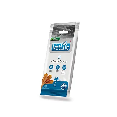 Petisco Dental Vet Life JT para Cães de Raças Mini e Pequenas 60 g