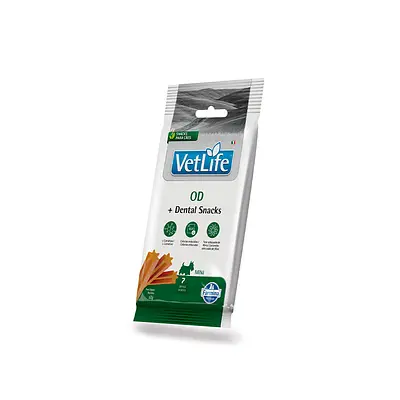 Petisco Dental Vet Life OD para Cães de Raças Mini e Pequenas 60 g
