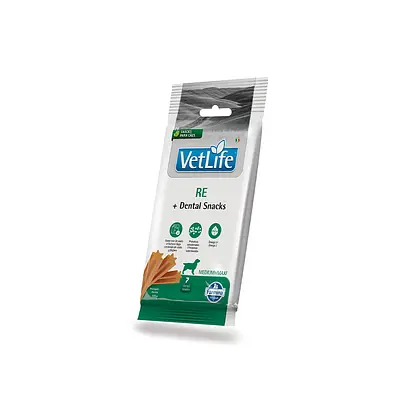 Petisco Dental Vet Life RE para Cães de Raças Médias e Grandes 100 g