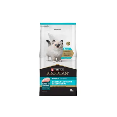 Ração Nestlé Purina Pro Plan Desenvolvimento Excepcional para Gatos Filhotes Sabor Frango