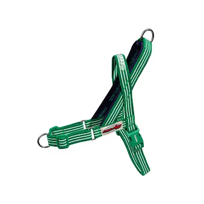 Peitoral Anti Puxão SofterWalk Velvet Vibes Vert para Cães
