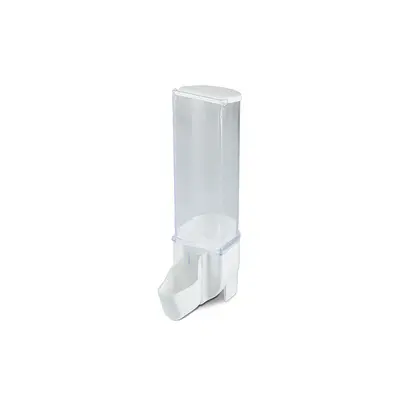 Comedouro Automático InjetFour Sertão Malha Fina Branco para Pássaros 200 ml