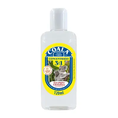 Desinfetante Concentrado 3 em 1 Eucalipto Coala 120ml